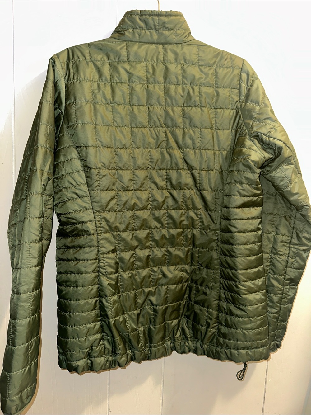 Patagonia Olive Quilted Lightweight Women's Puffer Jacket - Picture 7 of 14